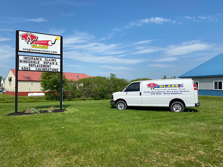 Our Truck and Sign